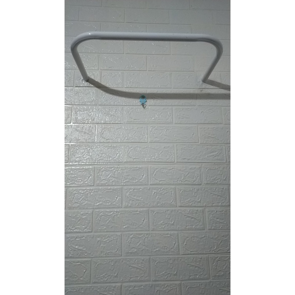 Gantungan baju tembok / GANTUNGAN BAJU TEMPEL TEMBOK FULL COATING ANTI KARAT 50 cm x 25 cm + FREE BAUT DAN FISHER