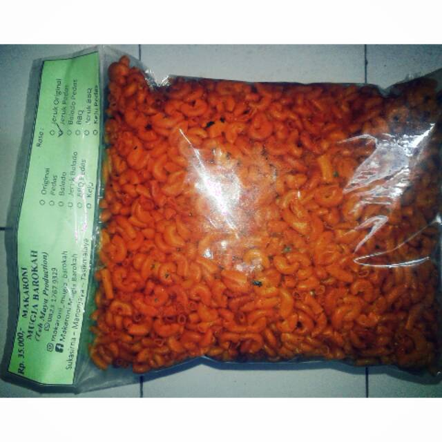 

Makaroni Mugia Barokah (1kg) || Cemilan Kekinian