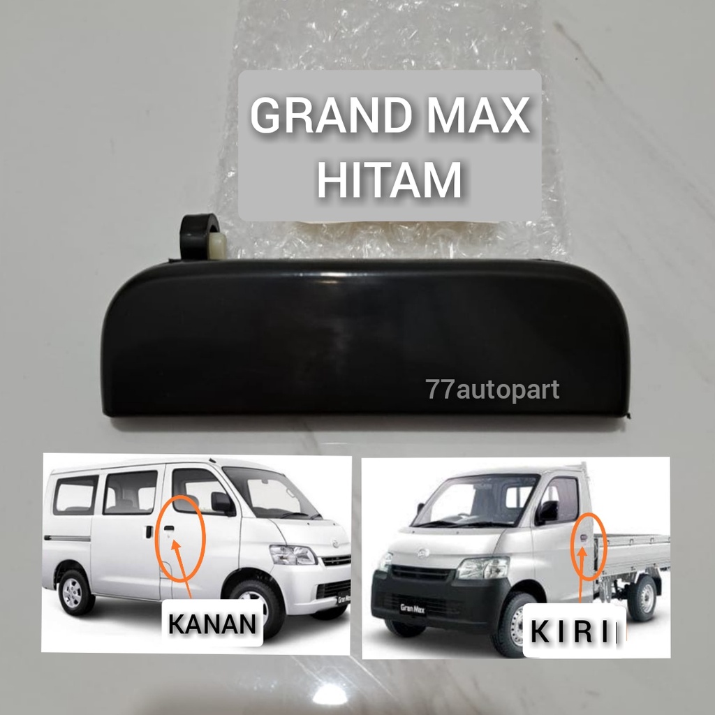 handle pintu luar bukaan pintu daihatsu grandmax hitam