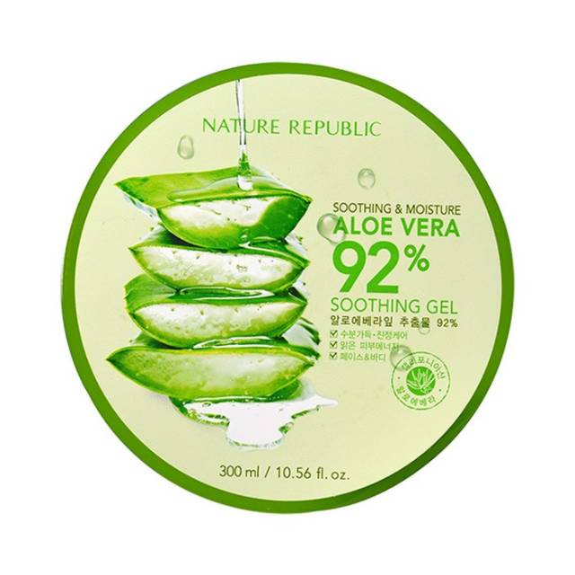 Nature republic aloe vera 92% Gel 100%Asli