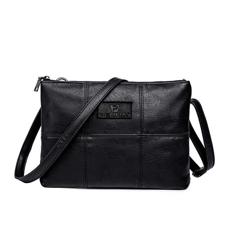 Dream Men Bags - Tas Tangan Clutch Pria Josh FV7735 Tas Tangan Kulit Import Bisa Jadi Slempang