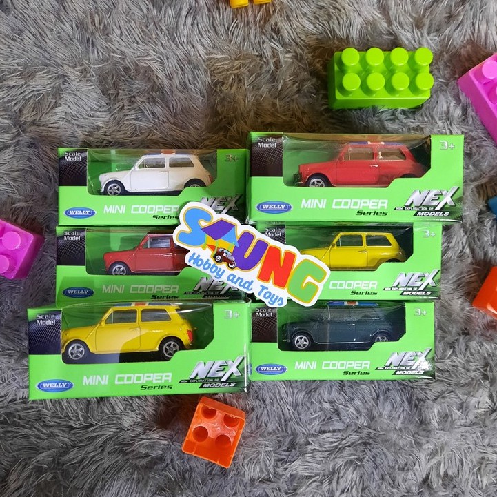 WELLY NEX MODEL MINI COOPER SERIES - DIECAST WELLY