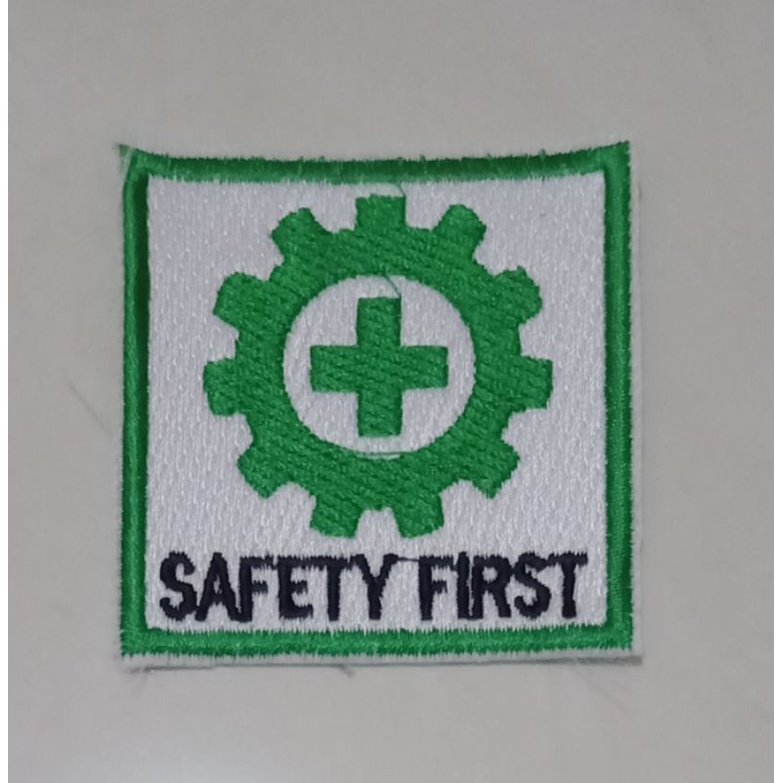 bet bordir logo K3/ safety first