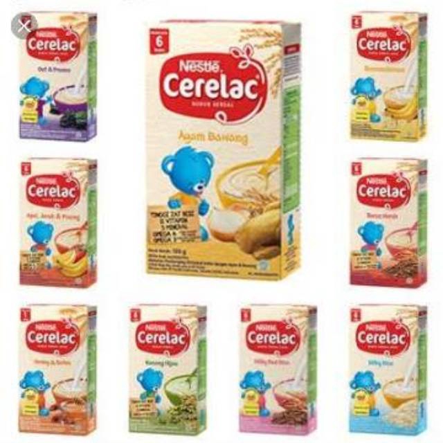 NESTLE CERELAC BUBUR BAYI / nestle homestyle bubur mpasi 6 bulan NESTLE CERELAC BUBUR BAYI 120g / 8+ BUBUR TIM CERELAC 100g / NUTRIPUFF CERELAC 25G / CERELAC HOMESTYLE