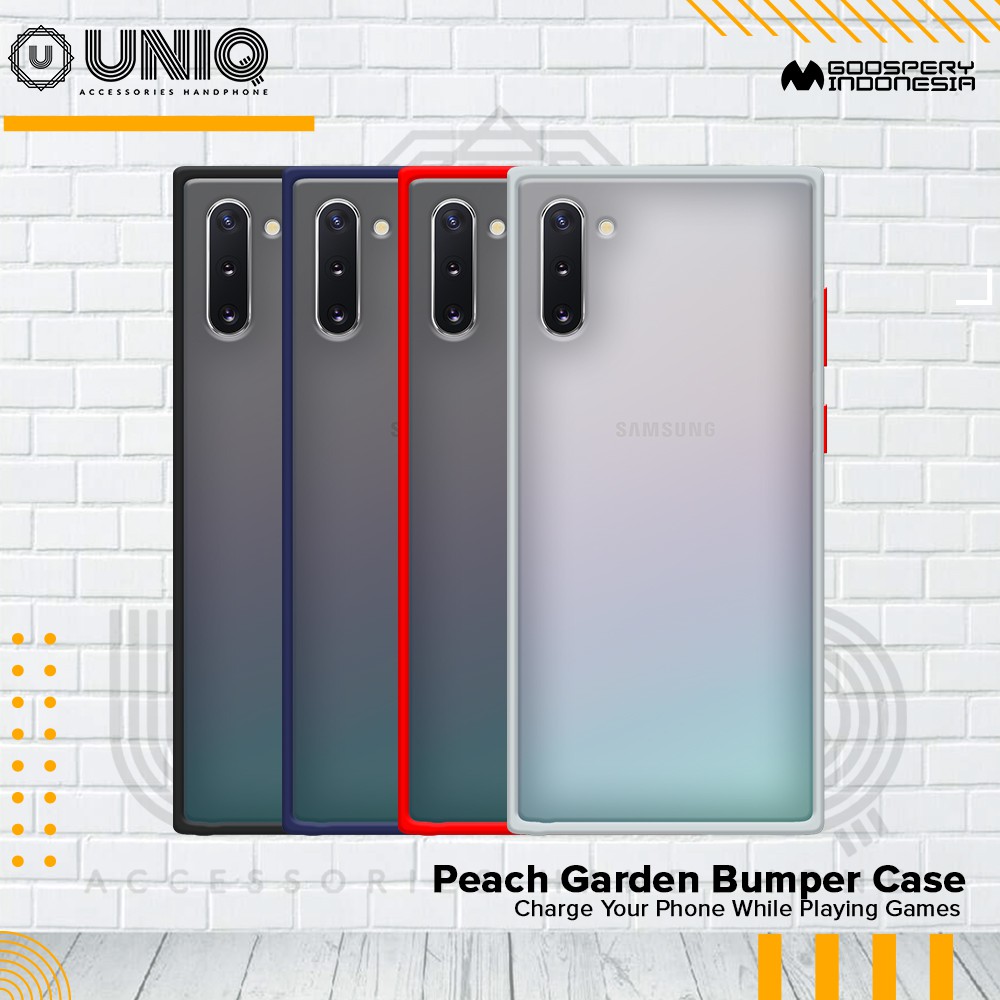 Casing Hardcase Samsung Galaxy Note 10 N971 Goospery Peach Garden Bumper Case