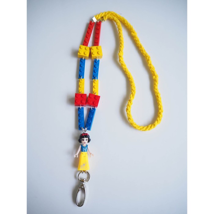 

Lanyard Tali ID Card Lego Princess Snow White