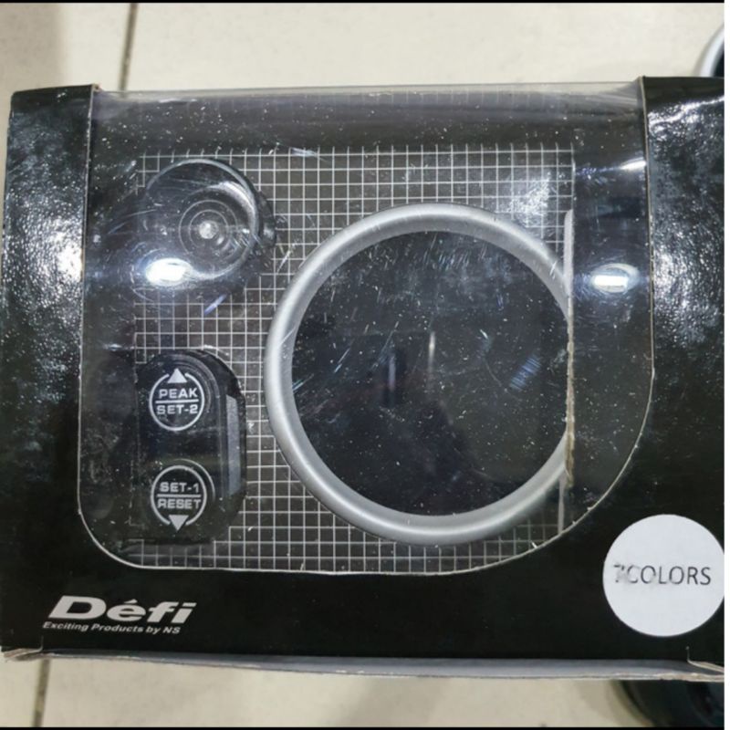 Tachometer Defi 7 Warna - Tachometer RPM Defi 7 Warna