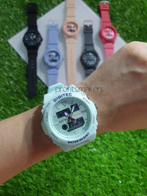 NEW!! DIGITEC DG 3095 / DA 3095 / DA3095 Watch Jam Tangan ORIGINAL