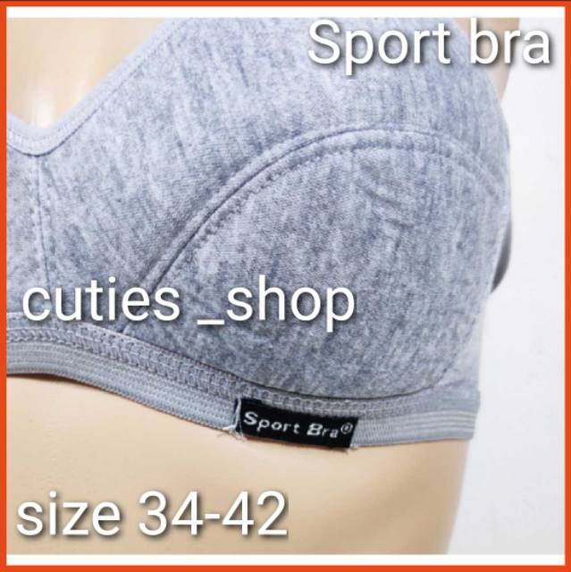 BRA NAJWA- DISTY - sporty bra - non busa - sz 34-42