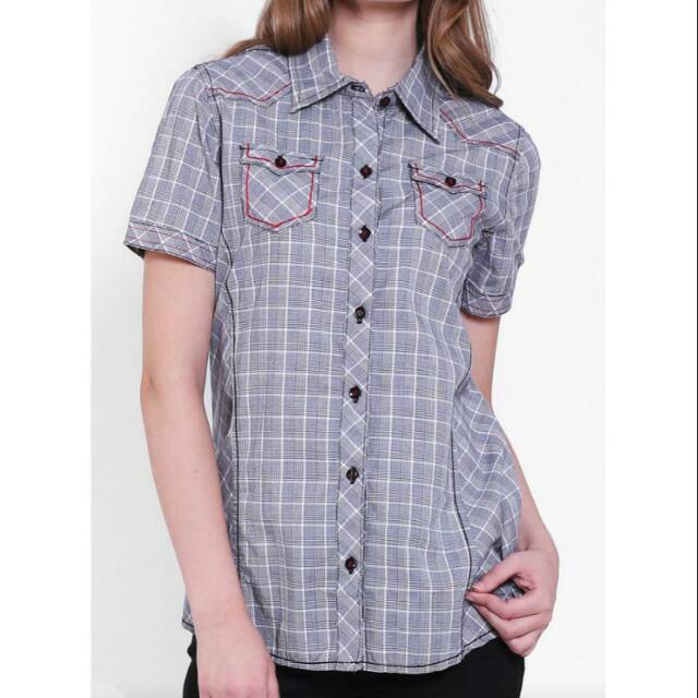 Kemeja wanita branded original LGS size XXL