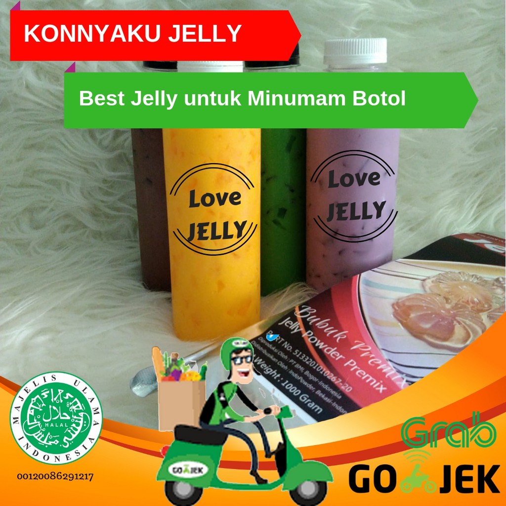 Bubuk JELLY PLAIN 1 Kg / JELLY PLAIN Powder 1 Kg / Jelly Plain 1 Kg / Bubuk Jelly 1 Kg