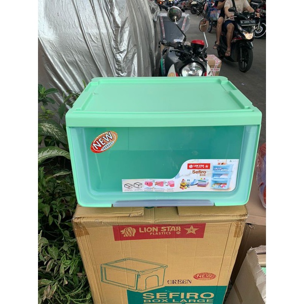 Lion Star Sefiro Box Large CA-10 Box Container Susun Serbaguna