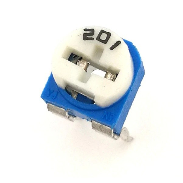 20pcs trimpot vr 200 ohm variable resistor 501 trimmer 200ohm