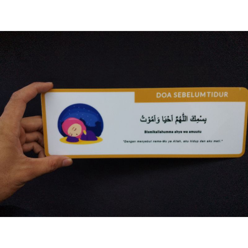 

SIGN DOA SEBELUM TIDUR ACRYLIC