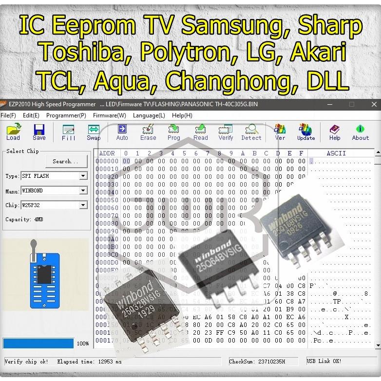 Ic Eeprom Firmwre Tv Led 25Q32 25Q64 25L32 25L64