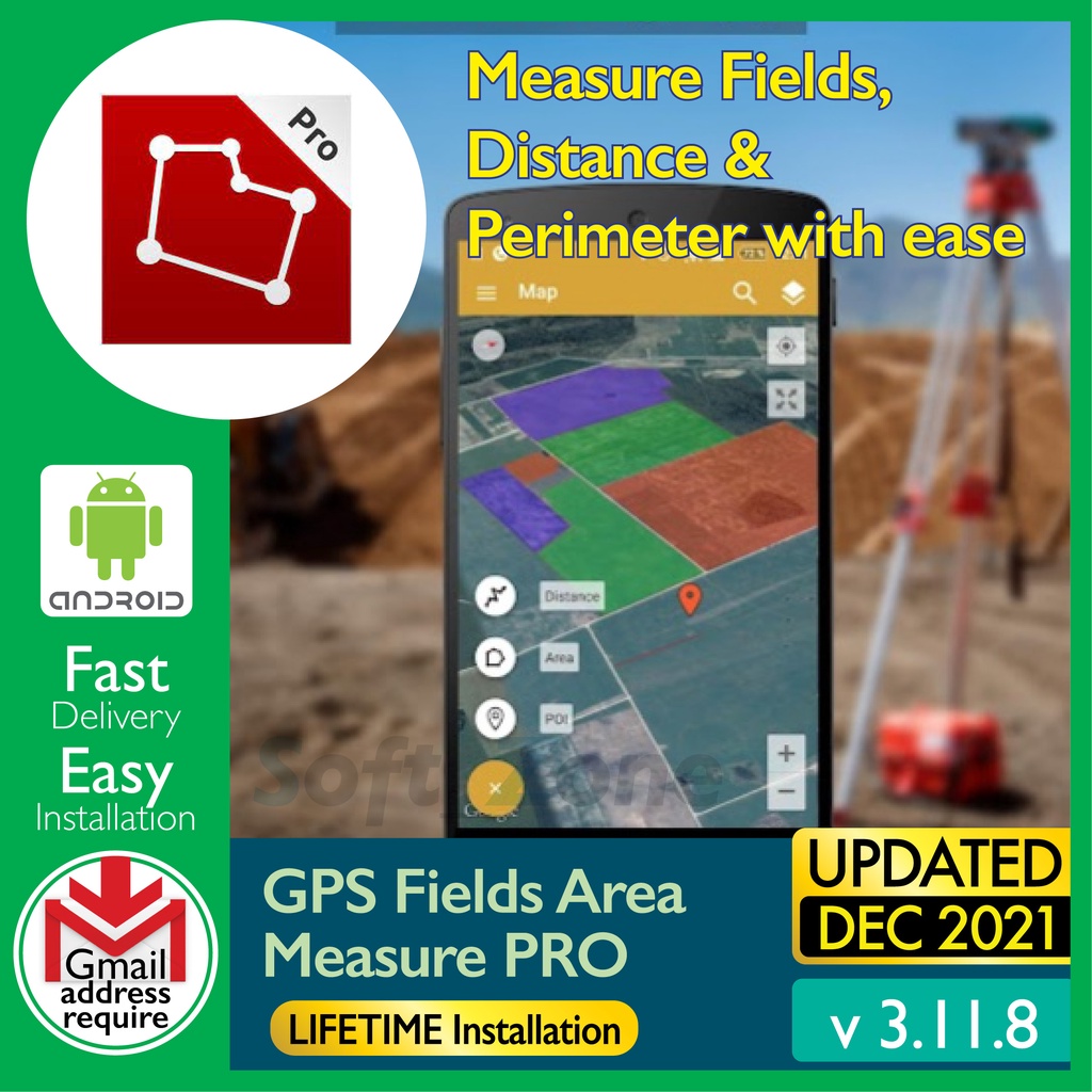 

GPS Flds Ar Msr PRO 3.11.8 - Msr Flds, Dstnc & Prmtr wth s [SmrtPhn - Andrd]