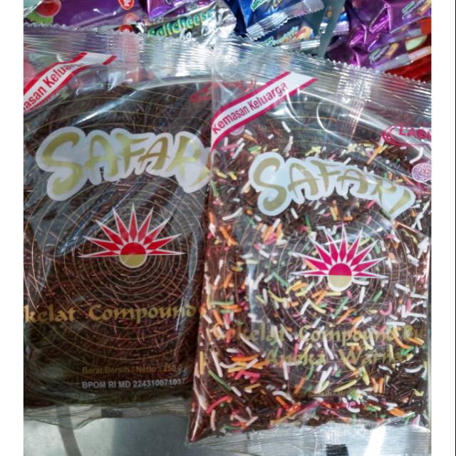 

Meses Coklat & Warna SAFARI L'agie 250gr