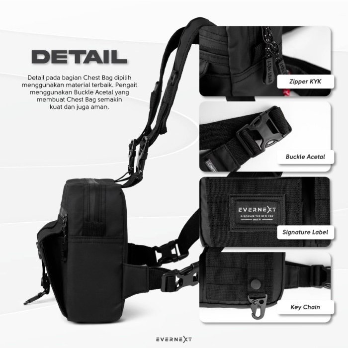 FMFIT CHEST BAG WATERPROOF RIDER