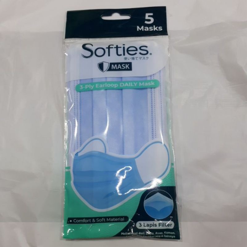 Softies Earloop Daily Mask Isi 5