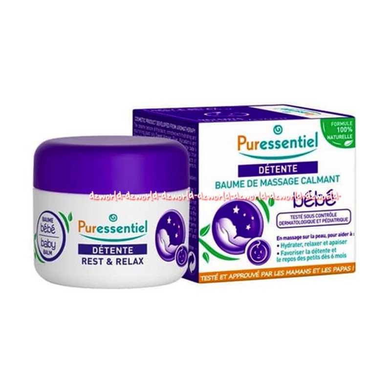 Puressentiel Datente Baume De Massage Calman 30gr Balsem Pijat Bayi Urut Baby