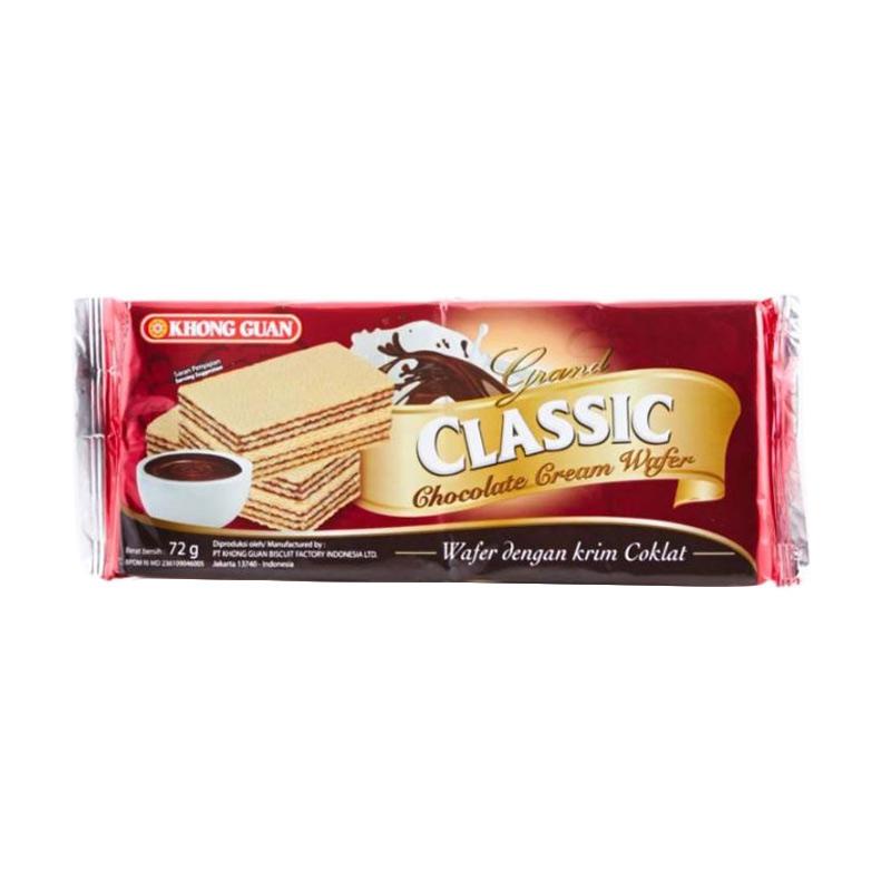 

Khong Guan Classic Wafer Krim Coklat 72gr