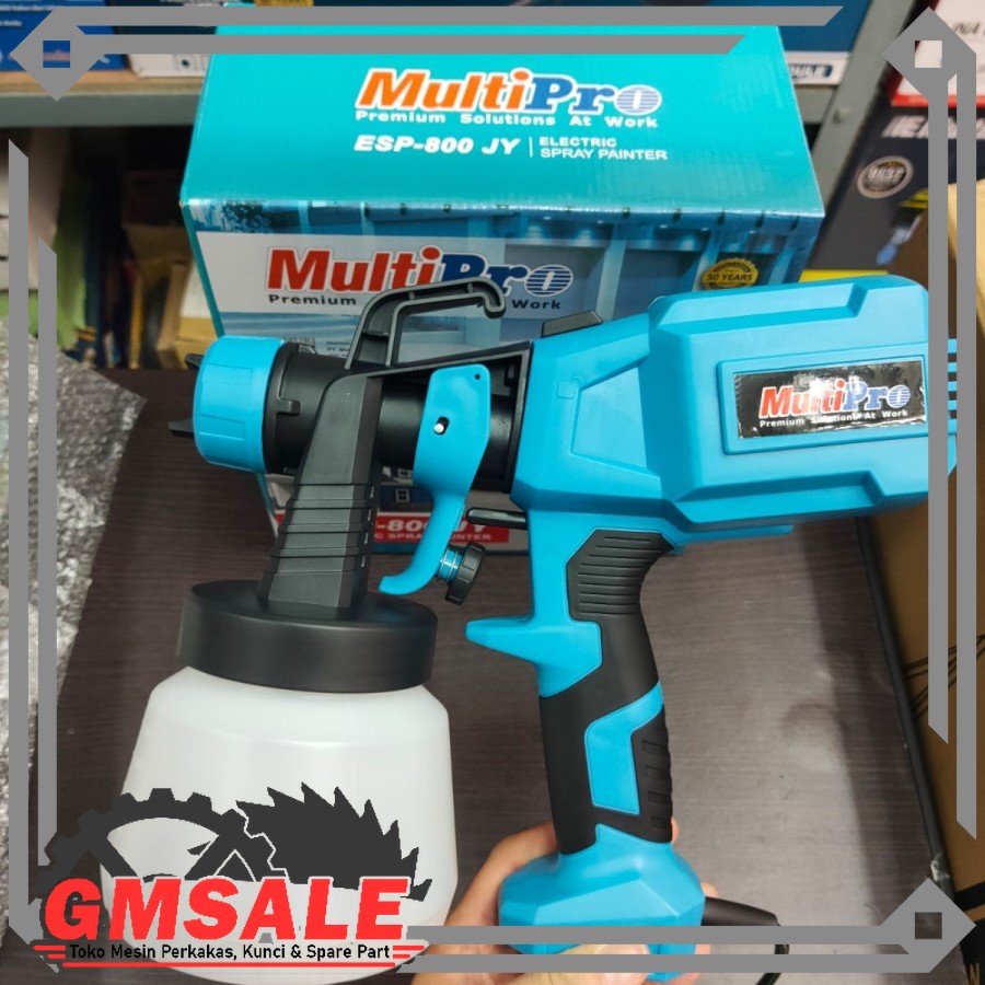 MULTIPRO ESP800 SPRAY GUN LISTRIK TANPA KOMPRESOR NOZZLE KUNINGAN ELECTRIC SPRAY GUN