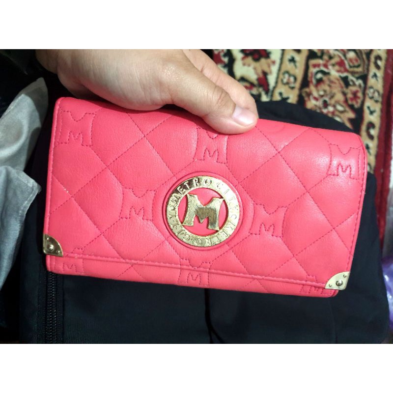 Dompet Metrocity preloved full kulit (SOLD)