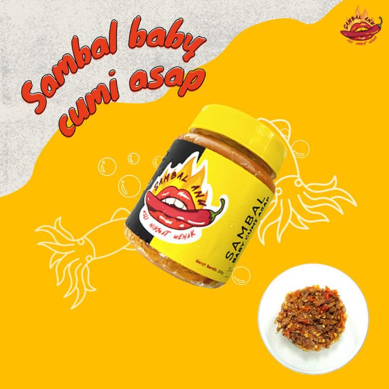 

Sambel ANU - Sambel Baby Cumi Asap