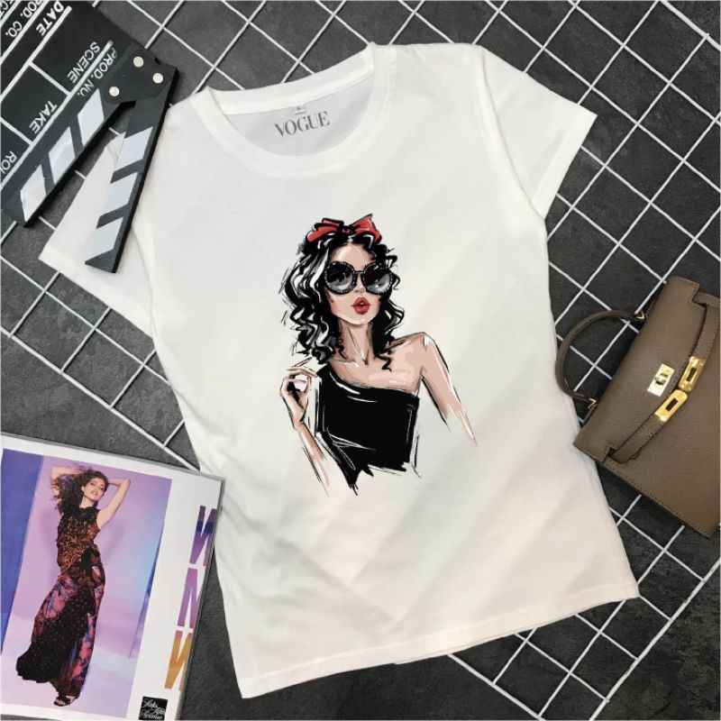 

CEWEK PITA MERAH PRINT WHITE ONLY