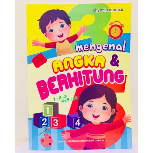 Buku TK/PAUD-Mengenal Angka &amp; Berhitung