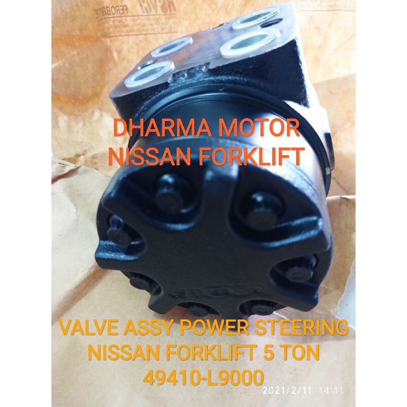 VALVE ASSY POWER STEERINGNISSAN FORKLIFT 5 TON
49410-L9000