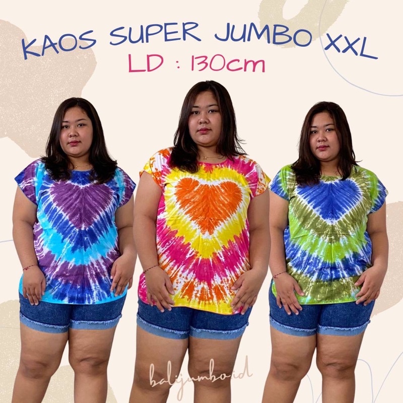 BAJU BALI ATASAN TOP PELANGI JUMBO XXL LD 125CM BIG SIZE BIGSIZE RAYON ADEM MURAH GROSIR