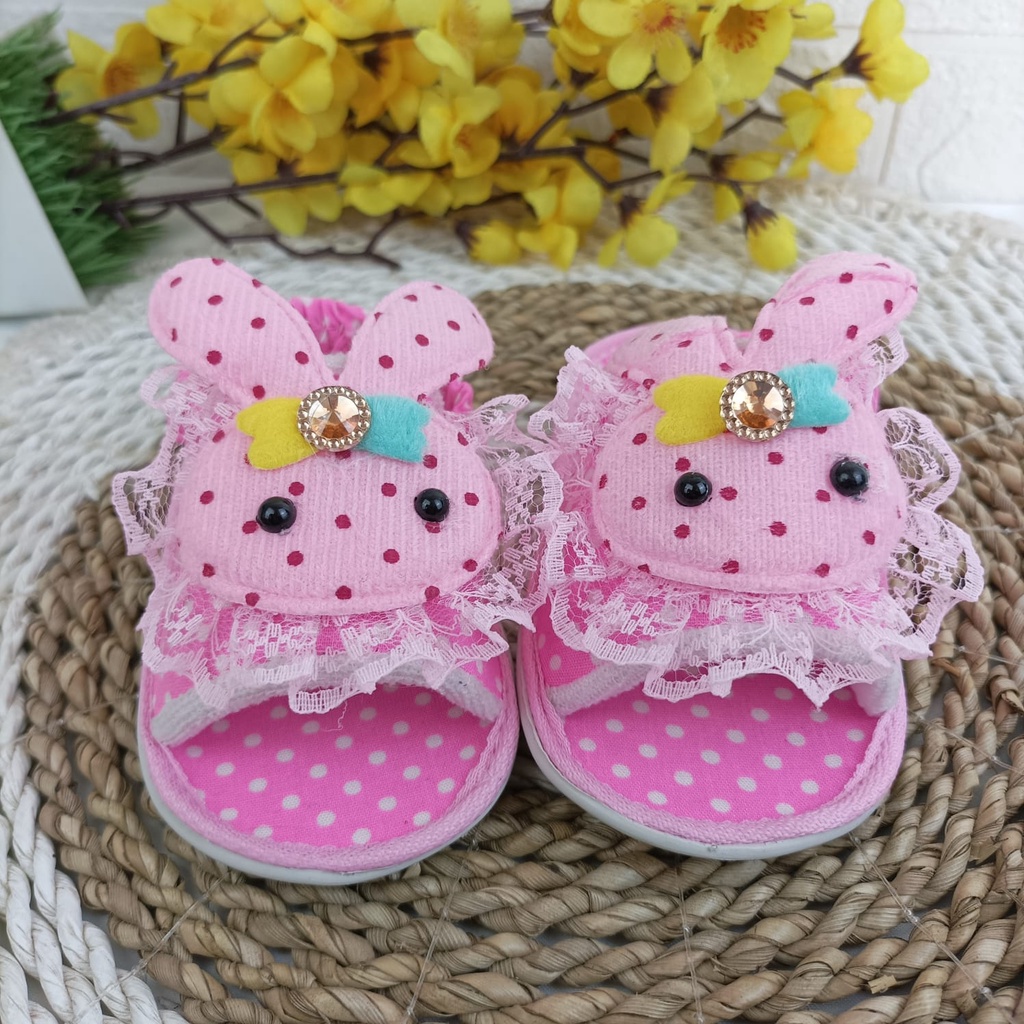 SENDAL SEPATU BONEKA 1-2,5 TAHUN “SOL BUNYI CIT CIT” XA02