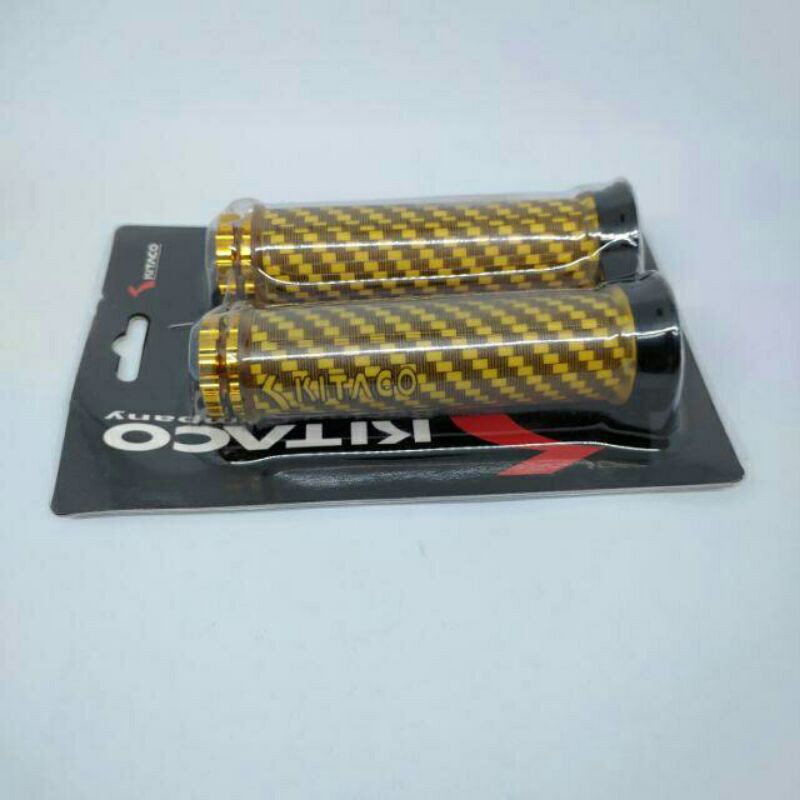 HANDGRIP KITACO KARBON PLUS JALU GOLD