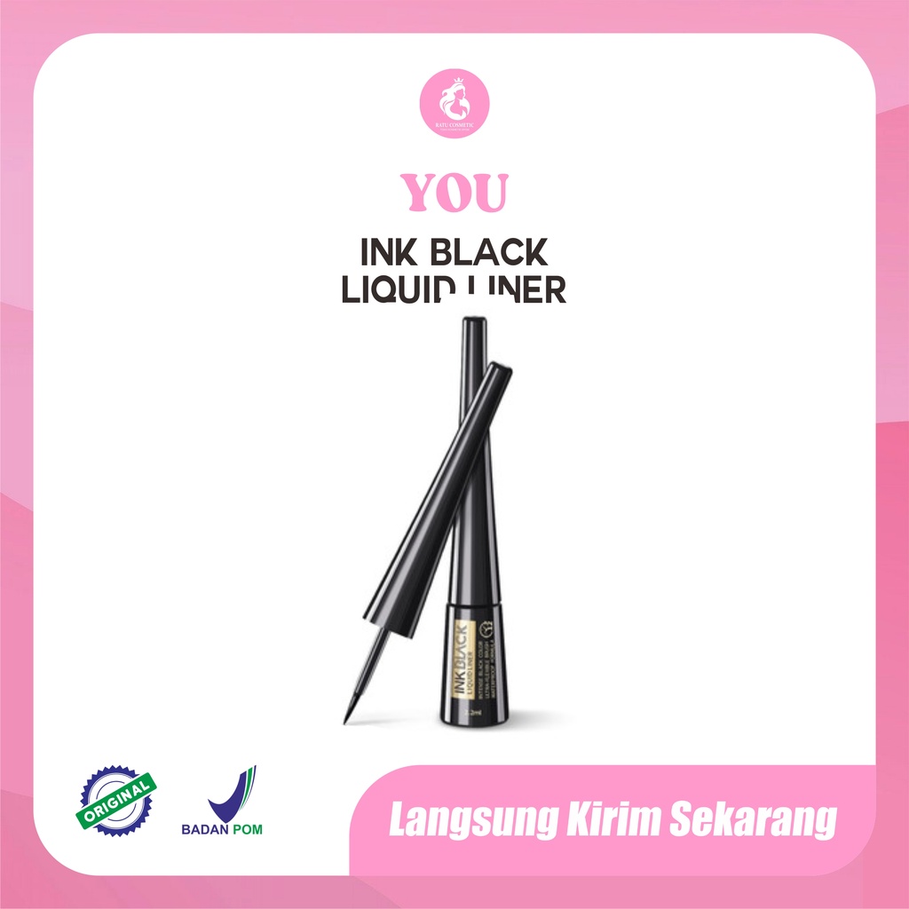 YOU Ink Black Liquid Liner | YOU Eyeliner Cair