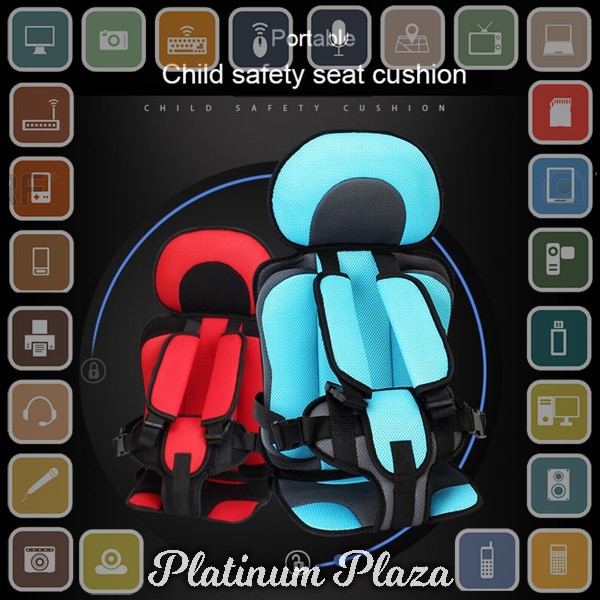 CharmL Tempat Duduk Kursi Mobil Bayi Portable Baby Safety Car Seat - LAD05 - Gray`3M1ZKW-