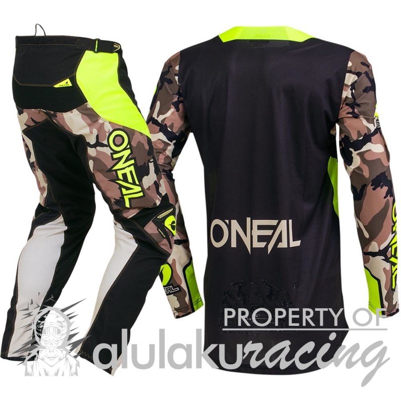 Jersey with Pants Trail Motocross MX with Custom Name &amp; Number - ON007