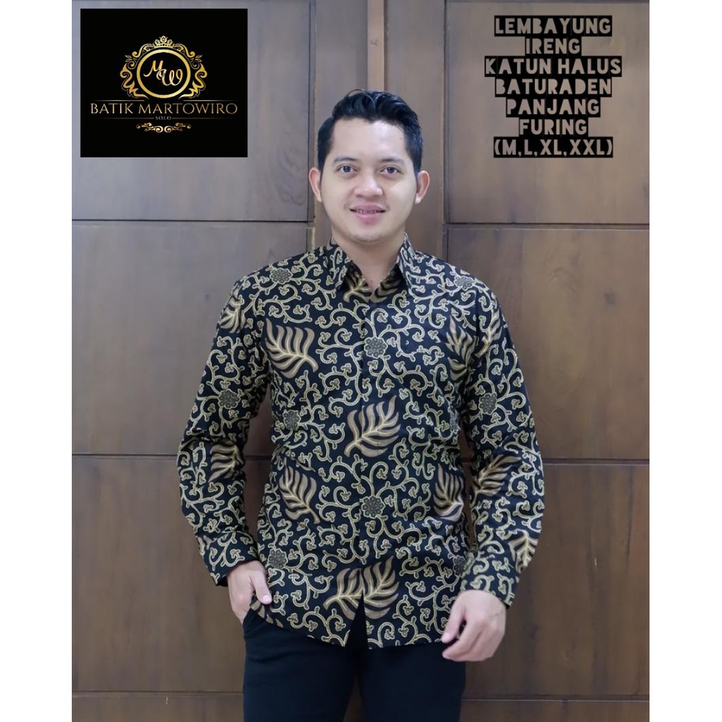 LEMBAYUNG IRENG MARTOWIRO KEMEJA BATIK PRIA LENGAN PANJANG PENDEK LAPIS FURING ATASAN BATIK PRIA MODERN GANESH PARAMARTA ABANG ASWOTOMO ABU WIRO KAMULYAN RAJENDRA ABANG GANTARI UNGU ASMITA ASWATOMO BIRU NEW GANTARI AJOTOSATRU NAVY ABINAYA PUTIH PANTARA