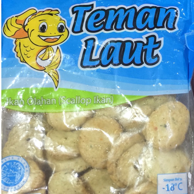 

Teman laut scallop 500gr