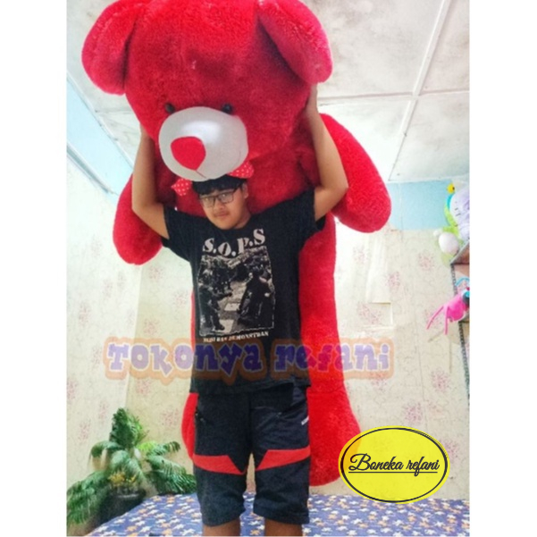 Boneka Teddy Bear Panda Super Jumbo Ukuran 2 Meter