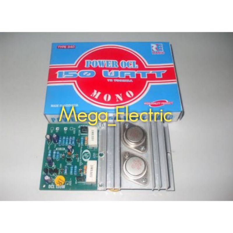 Kit Power OCL Mono 150 watt jengkol