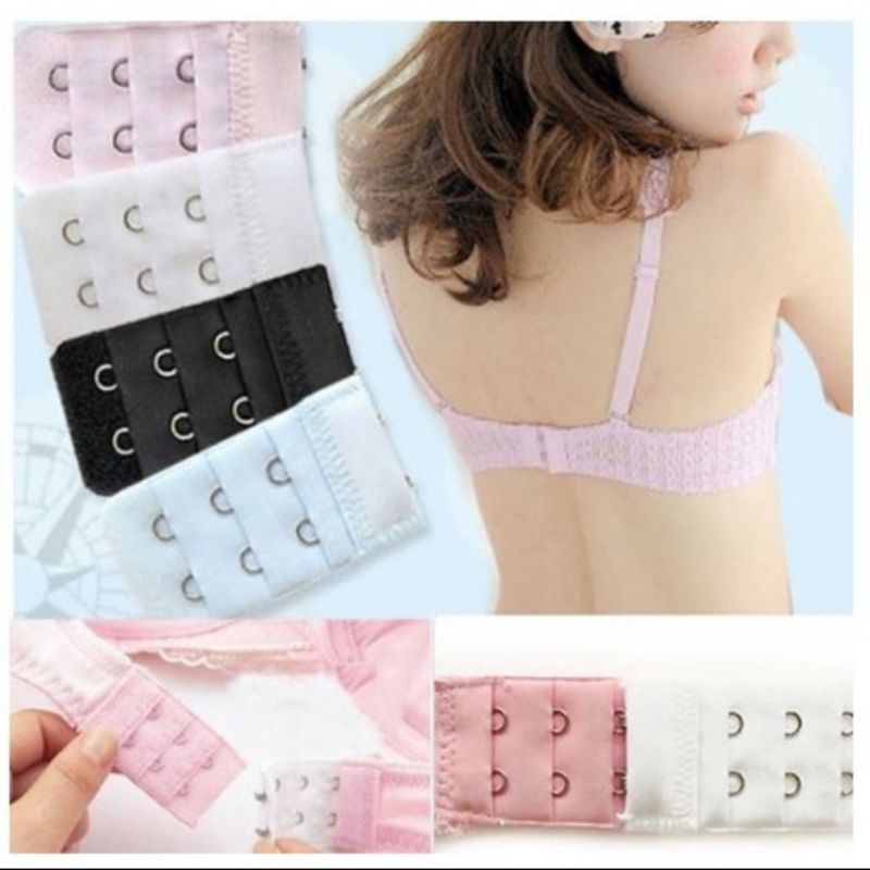 Pengait Bra Extension / Penyambung Tali Bra / Kait Bra Tambahan