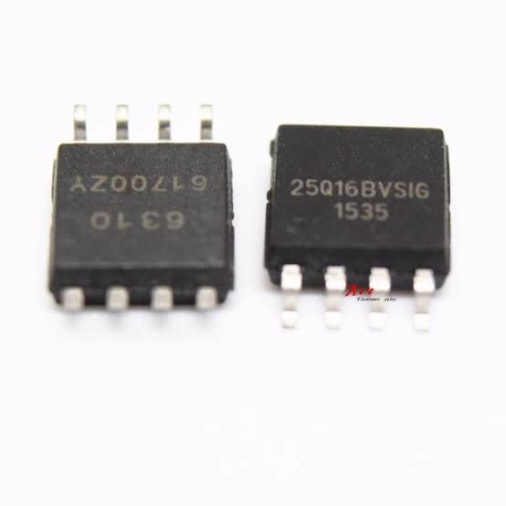 25Q16BVSSIG 25Q16BVSIG 25Q16 Winbond SMD IC Flash Memory MSop-8 2MB