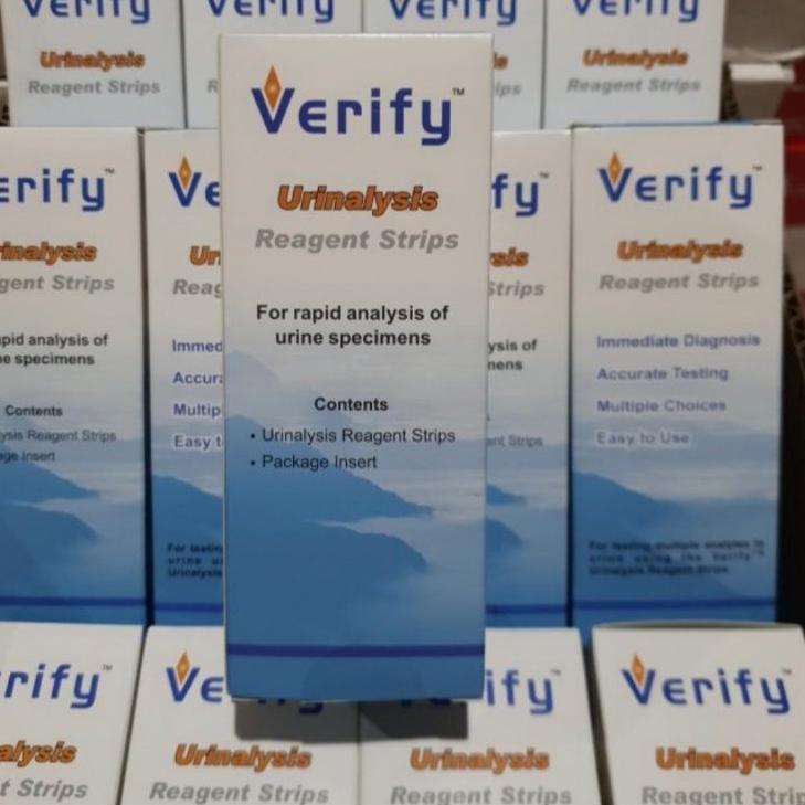 Update Laris Verify 3p / Verify 10p / Urine Test Verify isi 100 stik