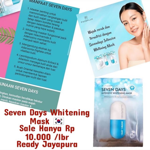 SEVEN DAYS MASK FACEFLUX BPOM