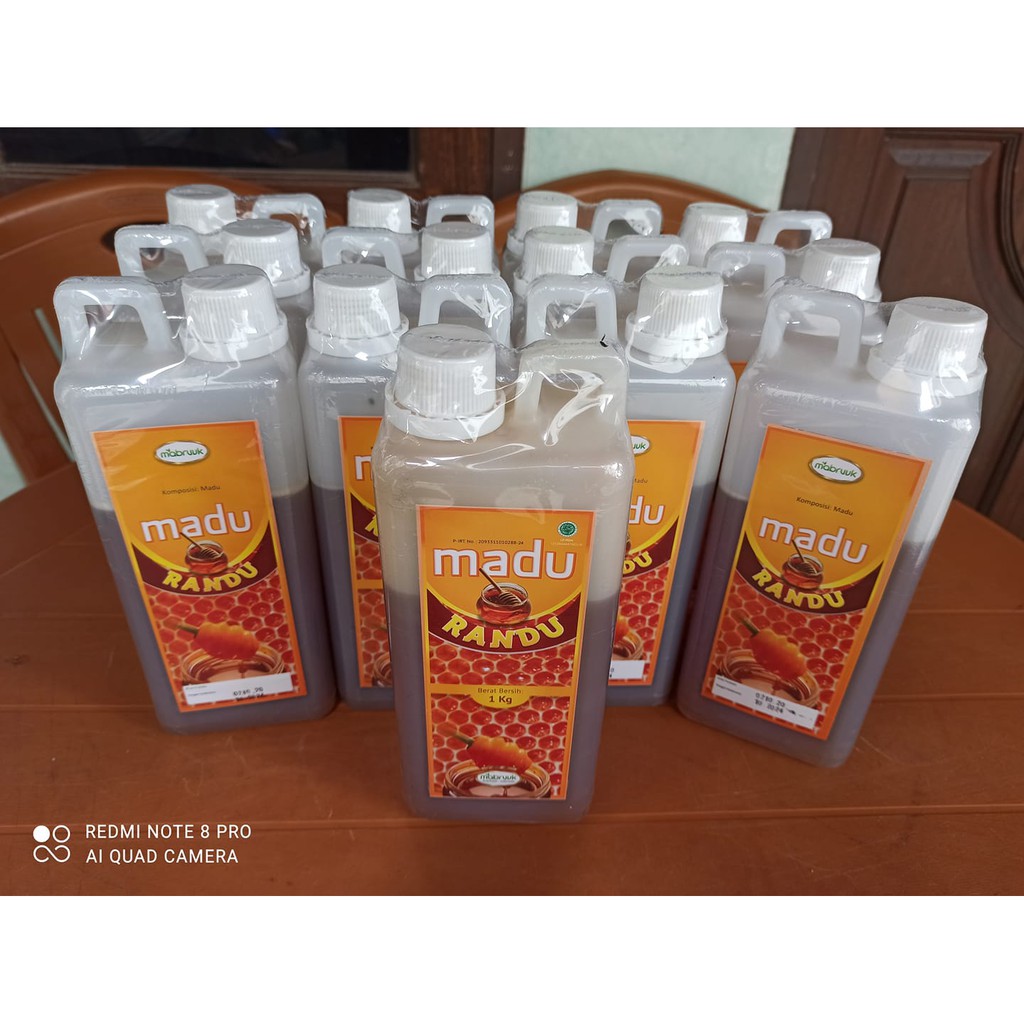 Madu Randu Mabruuk 1 kg - Madu Murni 1kg - Madu Bunga Randu Mabruk 1kg
