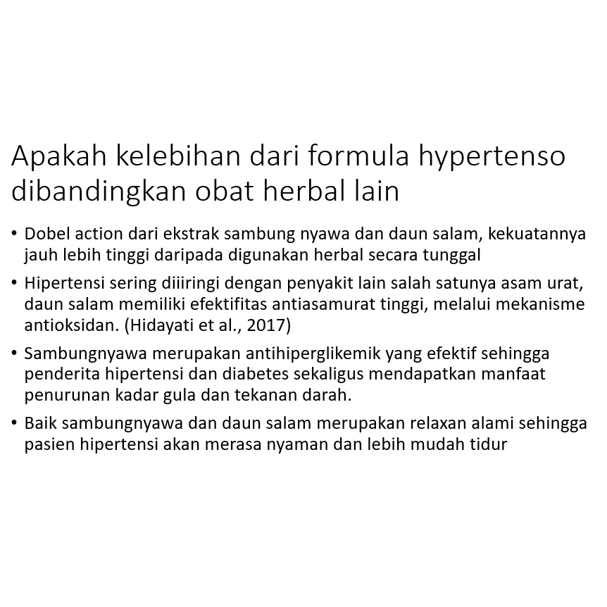 Obat Darah Tinggi Hipertensi / Penurun Darah Tinggi / Obat Tensi Darah Tinggi, Kolesterol &amp; Asam Urat Ampuh Sudah BPOM - HIPERTENSO