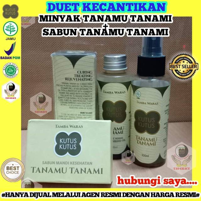 Minyak Tanamu Tanami & Sabun Tanamu Tanami