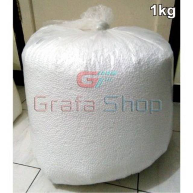 Styrofoam Butiran Bulat Untuk Isi Bean Bag Boneka Dll Shopee Indonesia