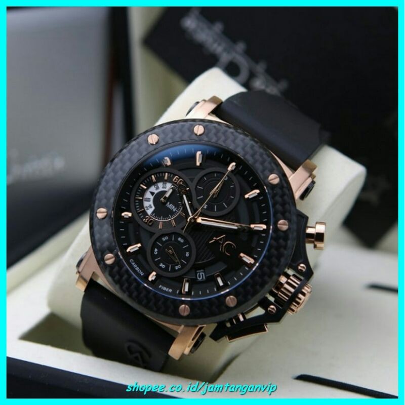 Jam Tangan Pria Alexandre Christie AC 9205 AC9205 Carbon Alexander Christie Pria Original